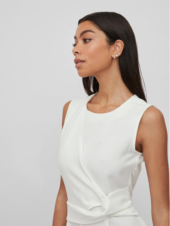 Vila Vila Jumpsuit 14083352 Bianco Regular Fit