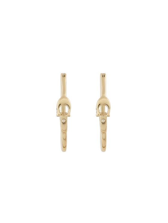 Coach Coach Uhani Signature Hoop Earrings 37408160GLD710 Zlata