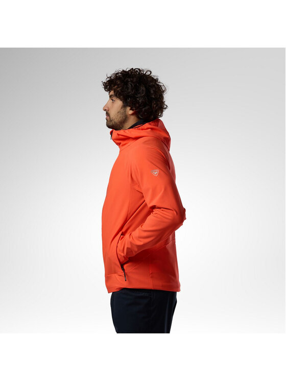 Rossignol Rossignol Kurtka outdoor M Venon Wind Hoodie Jacket Czerwony Slim Fit