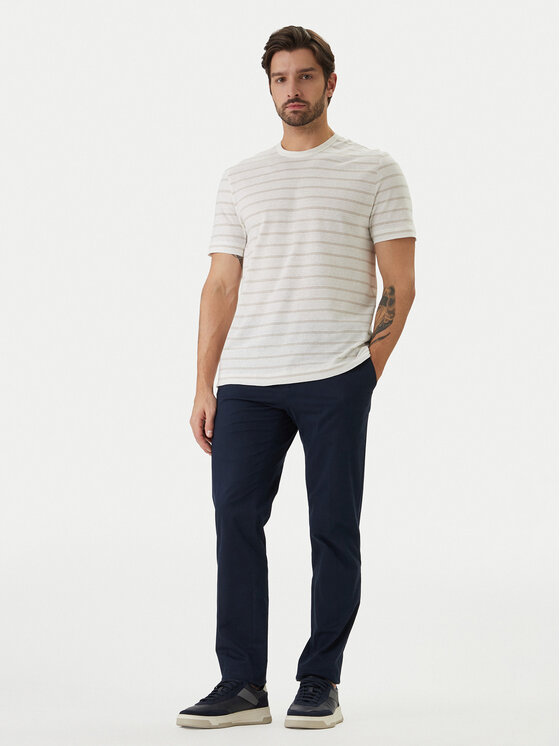 BOSS BOSS Tričko H-Taut 235 50559166 Écru Regular Fit