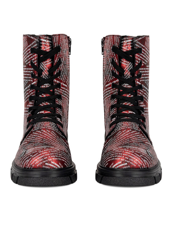 Rieker Rieker Schnürschuhe Z9120-35 Rot