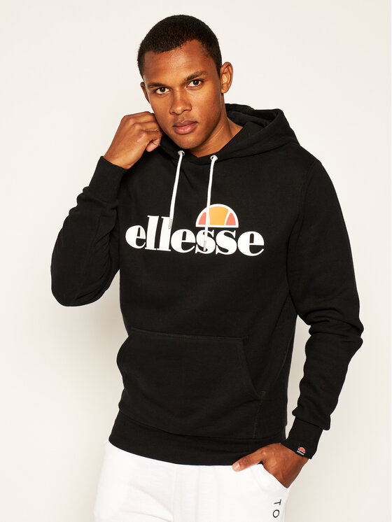 Ellesse Džemperis ar kapuci Sl Gottero Oh SHC07407 Melns Regular Fit