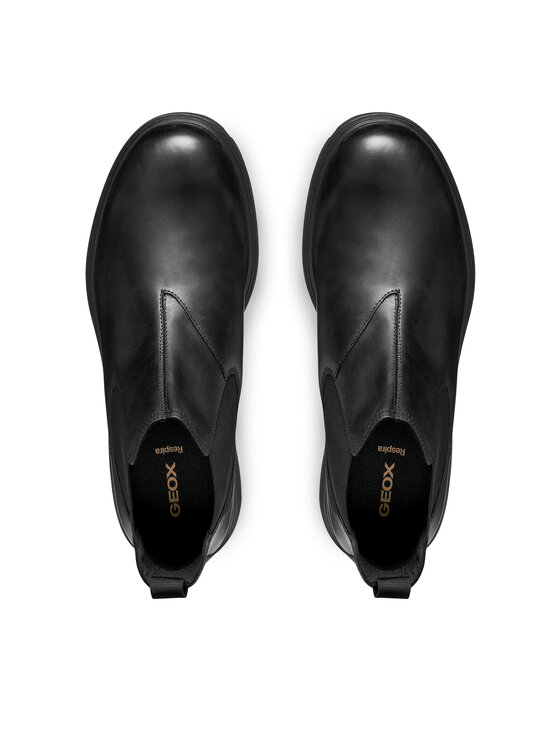Geox Geox Klassische Stiefeletten U Meiern U56LZA 000FF C9999 Schwarz