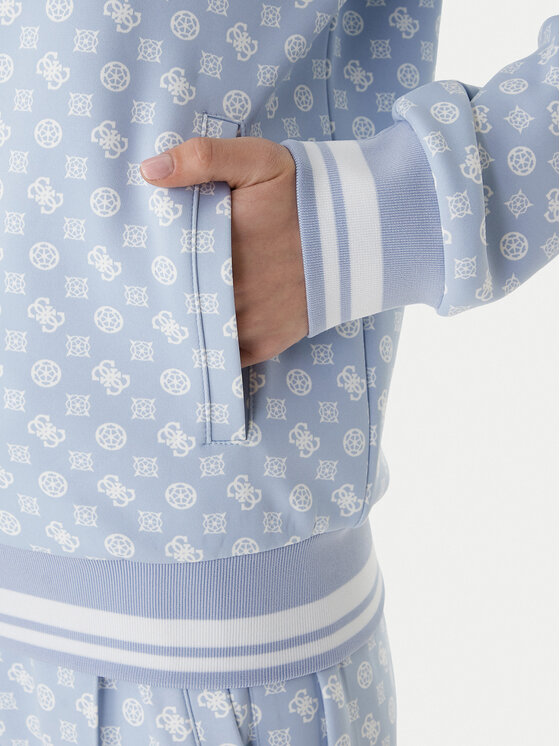 Guess Guess Sweatshirt V5YQ03 KB212 Himmelblau Regular Fit