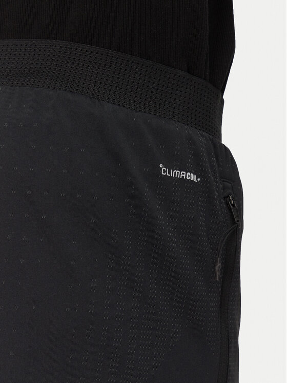 adidas adidas Pantaloncini sportivi Airchill JI8193 Nero Slim Fit