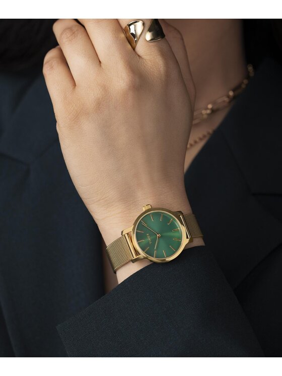 Timex Timex Zegarek TW2W87300 Złoty