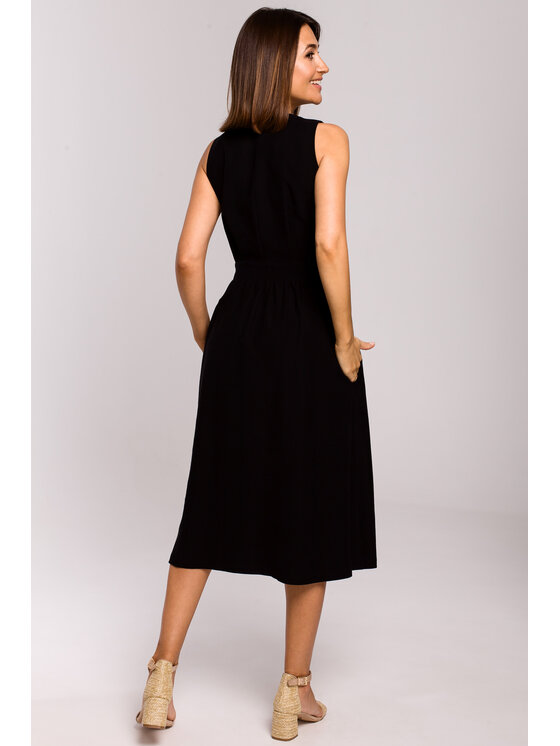Stylove Stylove Sukienka codzienna S224 Czarny Regular Fit