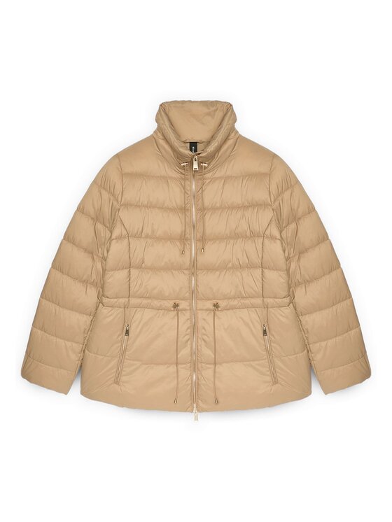 Fiorella Rubino Fiorella Rubino Giubbotto piumino F494T001404N002 Beige Regular Fit