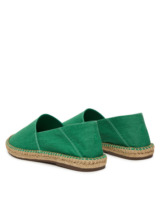 Polo Ralph Lauren Polo Ralph Lauren Espadrilky Cevio Washed Canvas 803P07659002 Zelená