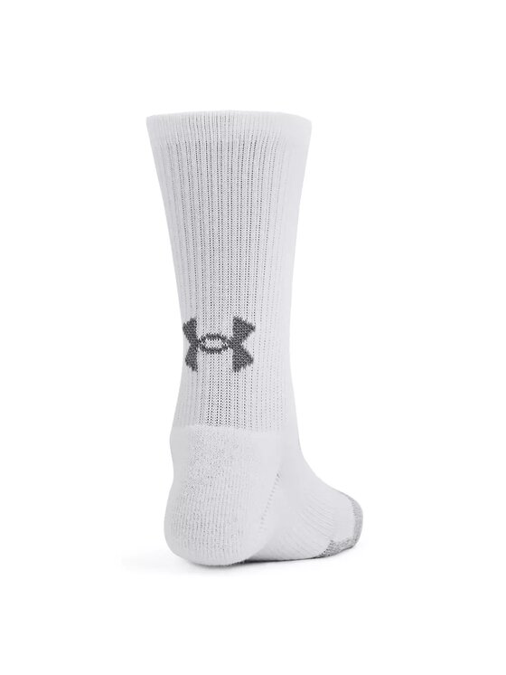 Under Armour Under Armour Skarpety Wysokie Dziecięce Heatgear 3pk Crew Yth Biały
