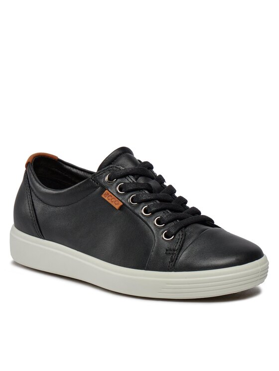 ECCO ECCO Sneakersy Soft 7 Ladies 43000301001 Czarny