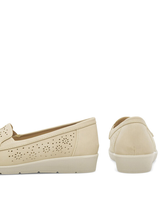 Clara Barson Clara Barson Mokassins WSS21166-03 Beige