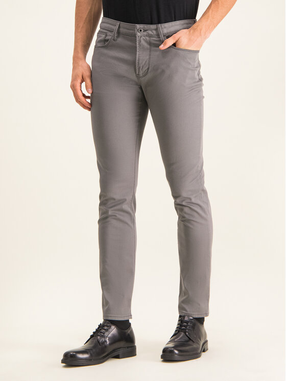 Emporio Armani Medžiaginės kelnės 8N1J06 1N0LZ 0644 Tamsiai mėlyna Slim Fit  • Modivo.lt