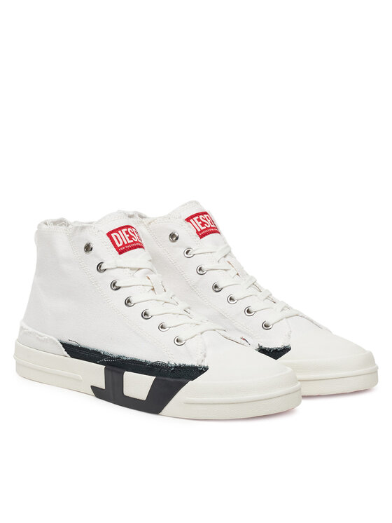 Diesel Diesel Plátěnky High-Top Y03505PR012 HA686 Bílá