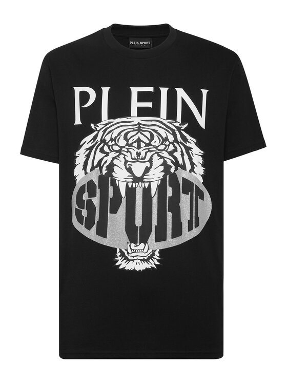 Plein Sport Plein Sport T-Shirt 1251 Czarny Regular Fit