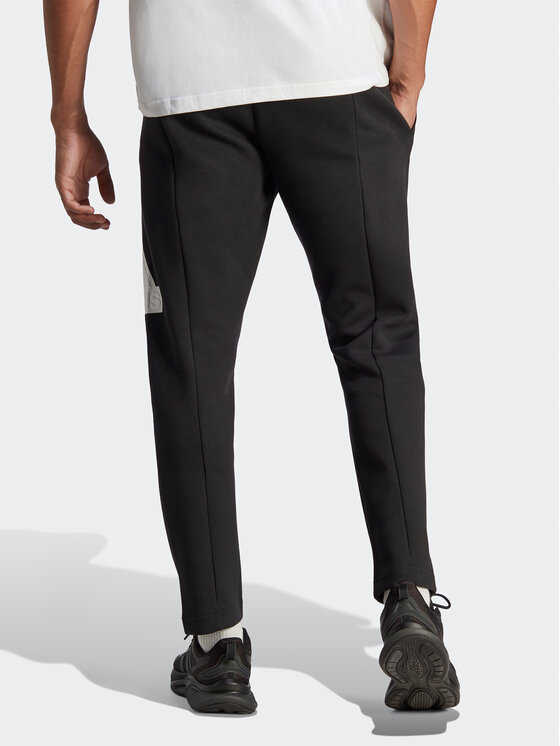 Adidas chino joggers black top