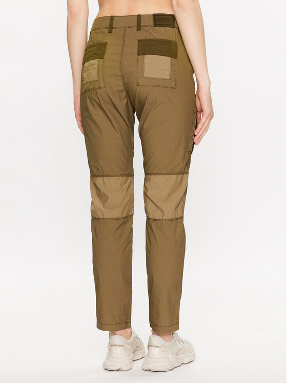Aeronautica Militare Pantaloni din material 231PA1532DCT2987 Verde