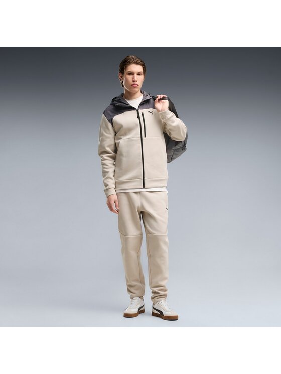 Puma Puma Bluza 694490 Beżowy Regular Fit