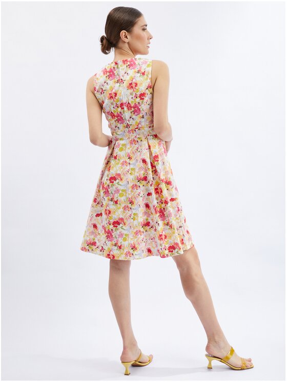 Orsay Orsay Sukienka 471708044000__36 Czerwony Regular Fit