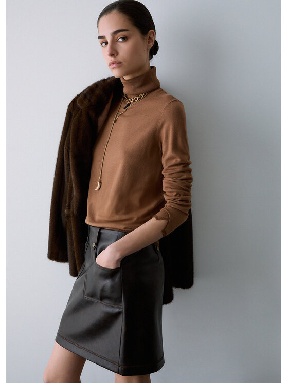 Liu Jo Liu Jo Maglione WF6013MS49I81020 Beige Regular Fit