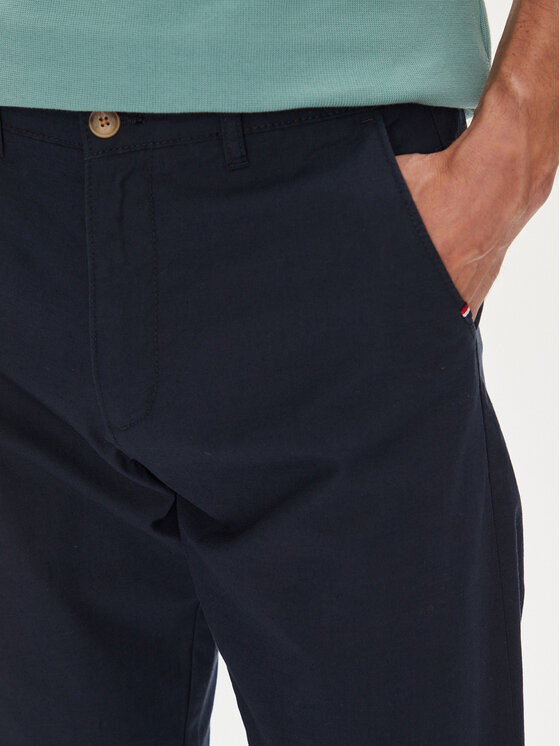 U.S. Polo Assn. U.S. Polo Assn. Chinosy MUP3610 Granatowy Slim Fit