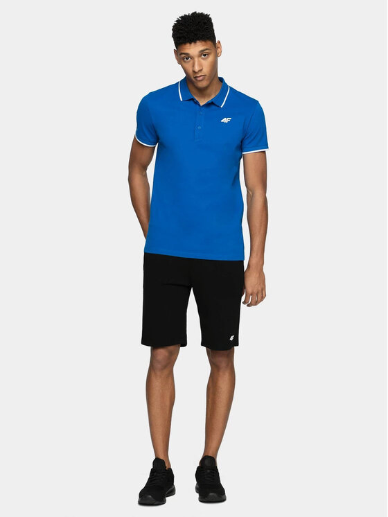 4F 4F Šortky 4FWSS25TSHOM0816-20S Čierna Regular Fit