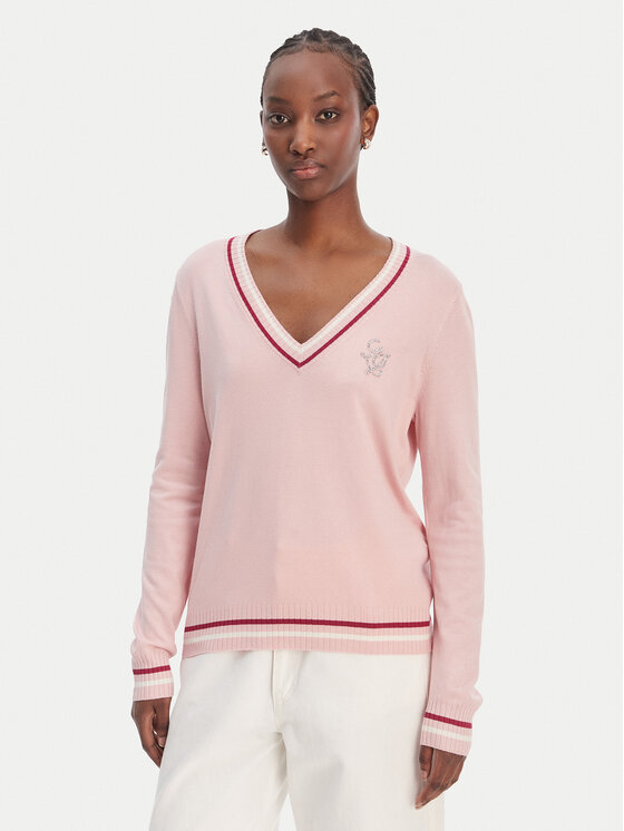 Liu Jo Sport Liu Jo Sport Pullover TA6068 MS49I Rosa Regular Fit