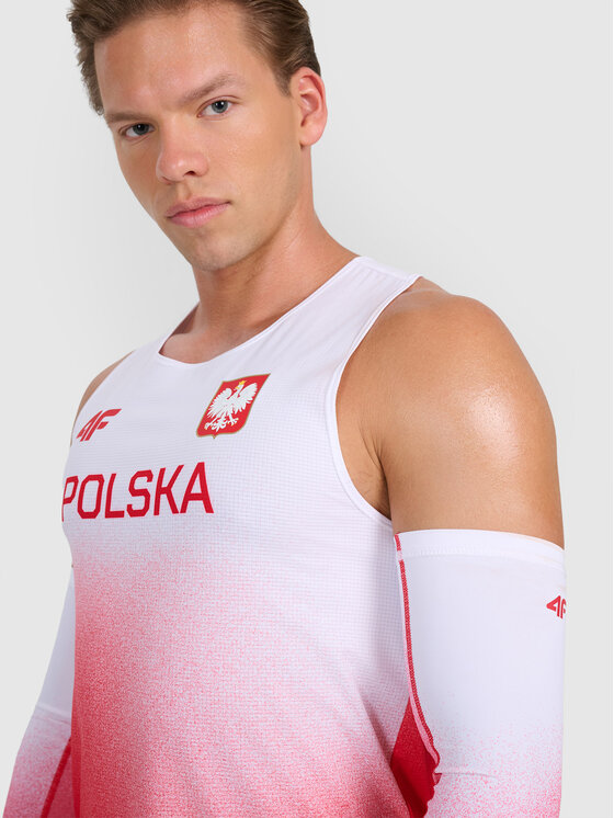 4F 4F Tank top PZLA Czerwony Regular Fit