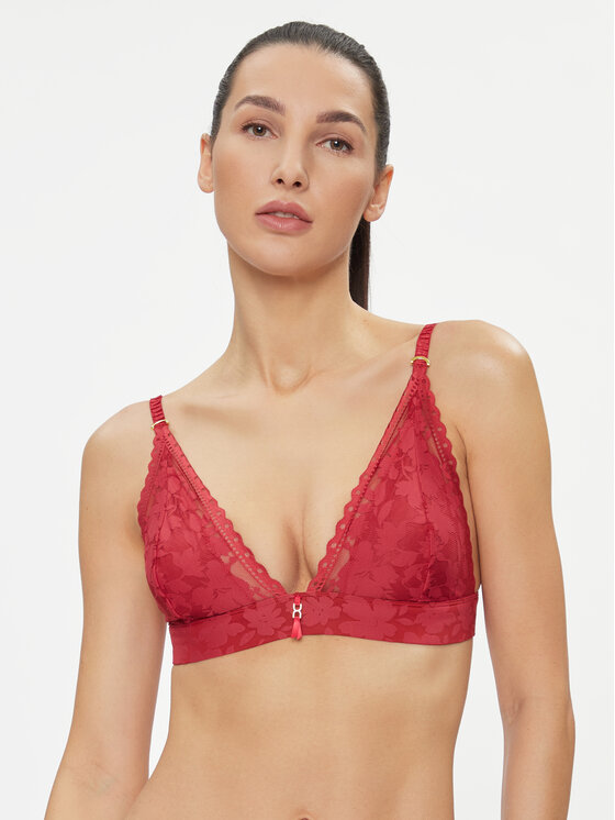 Selmark Bralette krūšturis Gabriella 61010 Sarkans