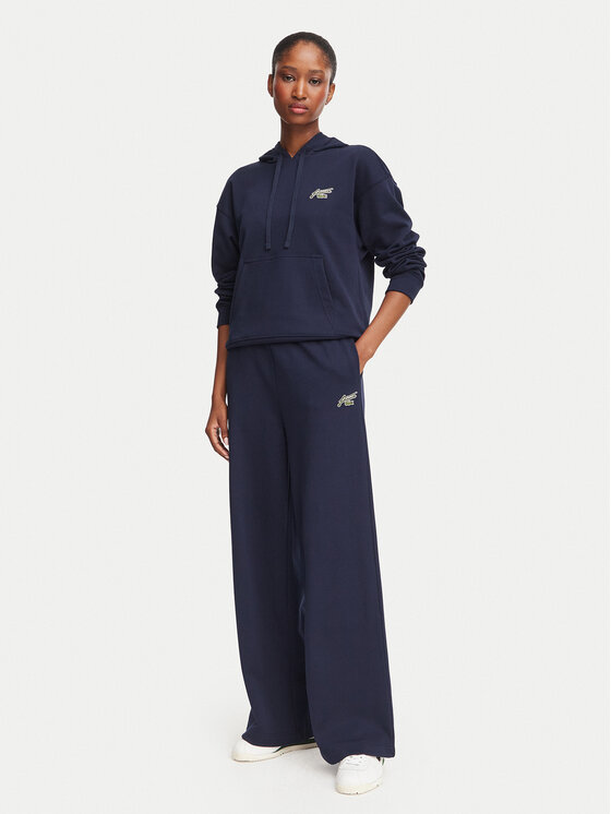 Lacoste Lacoste Sportinės kelnės XF8392 Tamsiai mėlyna Flare Fit