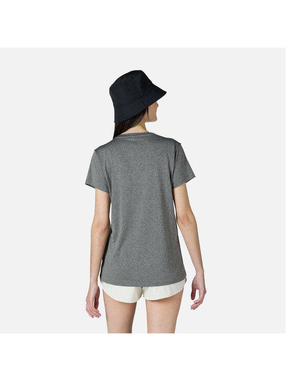 Rossignol Rossignol T-Shirt W E-Fiber Line Tee Szary Regular Fit