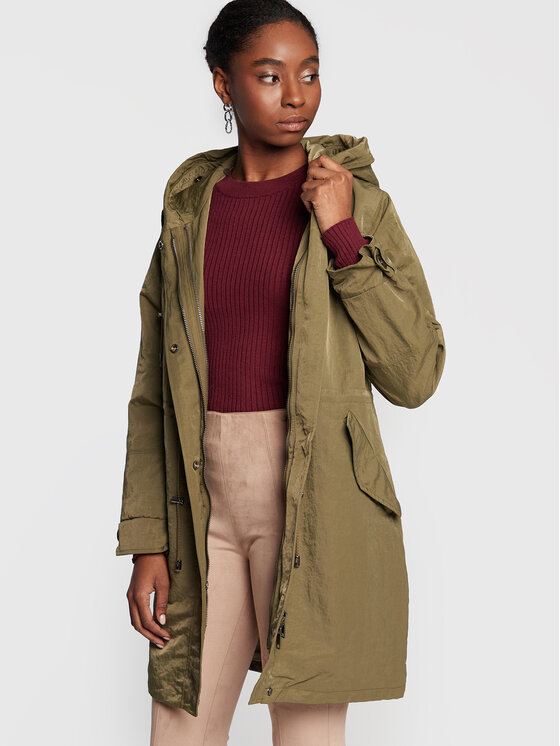 Guess Guess Parka Lena W2BL32 WEWG0 Πράσινο Regular Fit