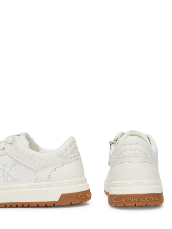 Calvin Klein Jeans Calvin Klein Jeans Sneakersy Low Cut Lace-Up Sneaker V3X9-82093-1697 M Bílá