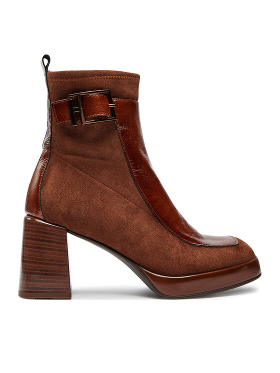 Hispanitas Hispanitas Ботильйони Velour Str-I24 HI243664 Коричневий