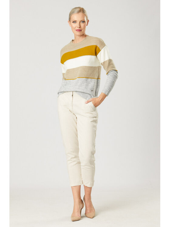 QUIOSQUE QUIOSQUE Svetr Quiosque 6NP002123 Béžová Regular Fit