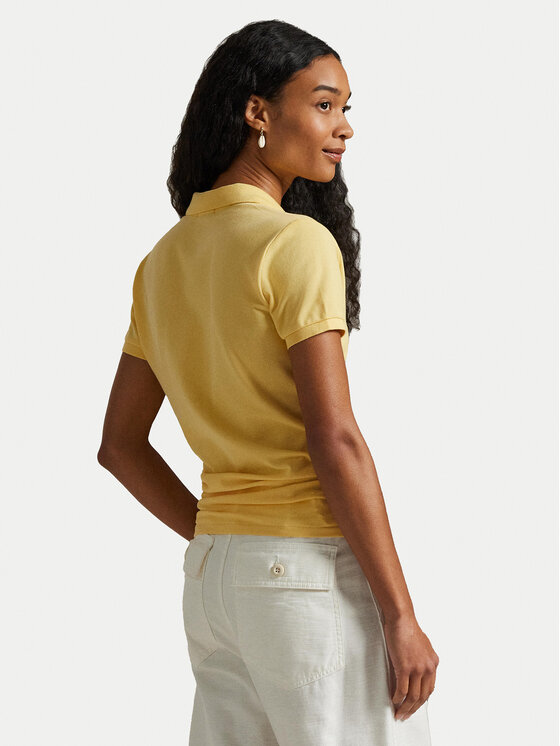 Polo Ralph Lauren Polo Ralph Lauren Polo särk 211870245030 Kollane Slim Fit