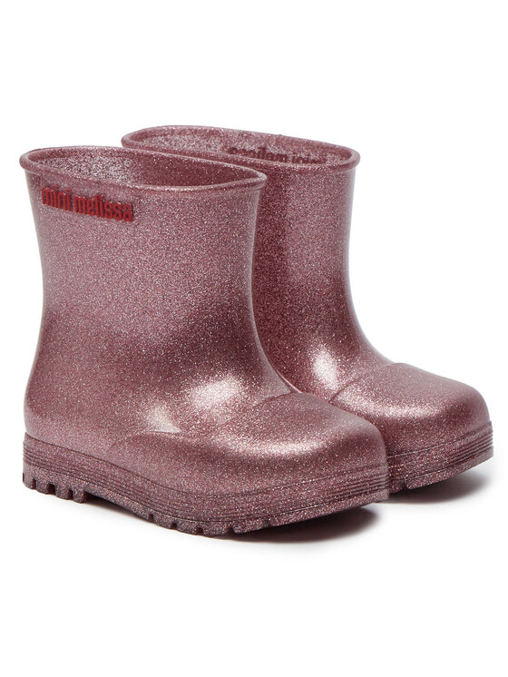 Melissa Melissa Gumijasti škornji Mini Melissa Welly Bb 33869 Roza