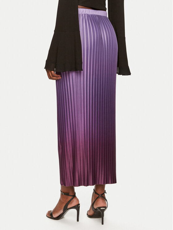 MAX&Co. MAX&Co. Rakott szoknya Nemi 2426776031200 Lila Regular Fit