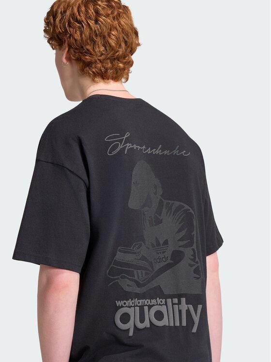 adidas adidas T-Shirt 165160 Czarny Loose Fit