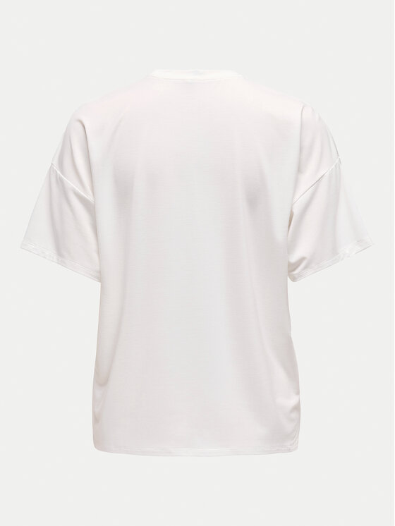 ONLY ONLY Marškinėliai Melina 15342876 Balta Regular Fit