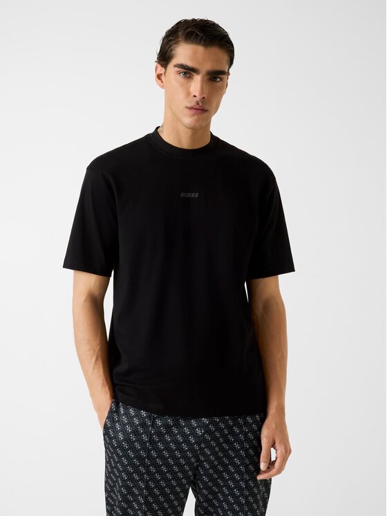 Guess Guess T-Shirt 180802 Černá Classic Fit