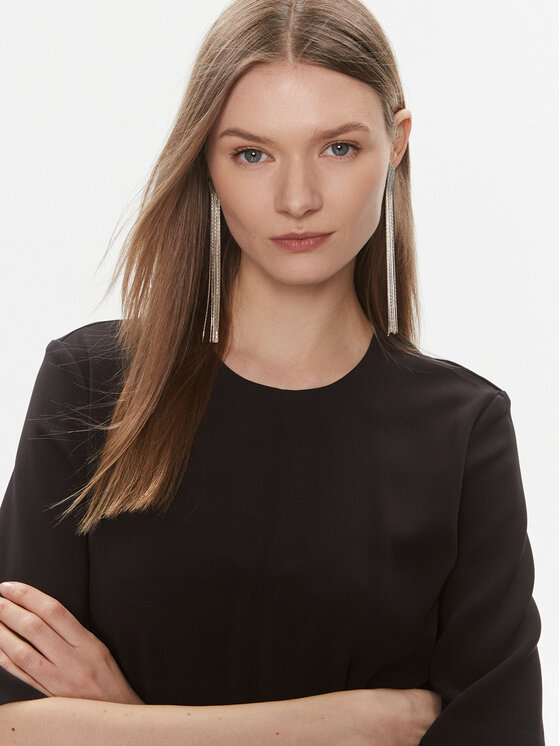 Calvin Klein Calvin Klein Vsakodnevna obleka K20K206375 Črna Regular Fit