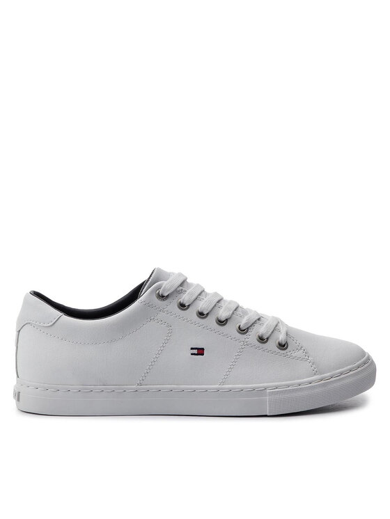 Tommy Hilfiger Tommy Hilfiger Sneakersy Essential Leather Sneaker FM0FM02157 Bílá