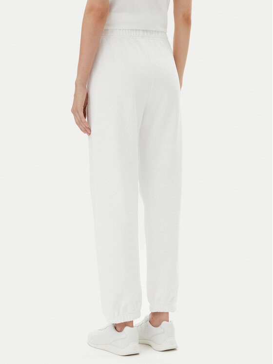PINKO PINKO Melegítő alsó Plumcake 104790 A2G8 Fehér Regular Fit