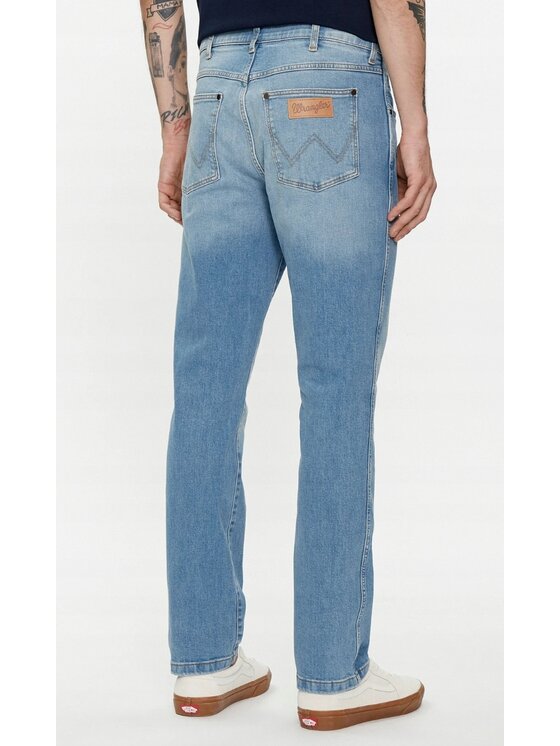 Wrangler Wrangler Jeansy Greensboro Niebieski Regular Fit