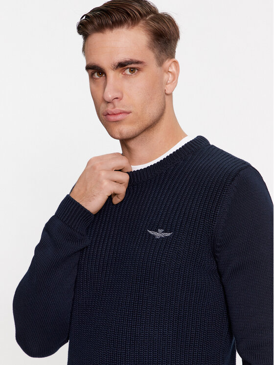 Aeronautica Militare Aeronautica Militare Maglione 232MA1453L409 Blu scuro Regular Fit