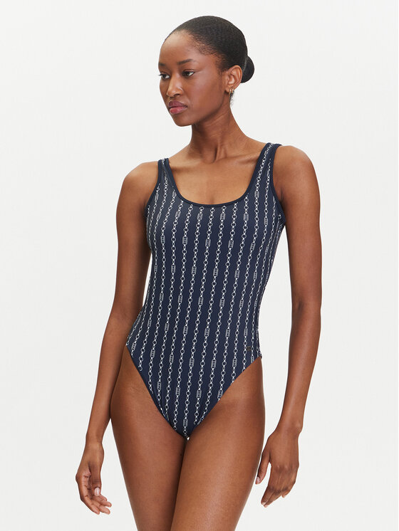Tommy Hilfiger Tommy Hilfiger Női fürdőruha UW0UW05905 Sötétkék