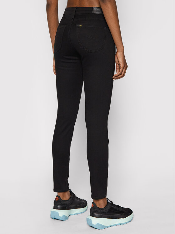 Lee Lee Jeansy Scarlett L526FS47 112111638 Czarny Skinny Fit