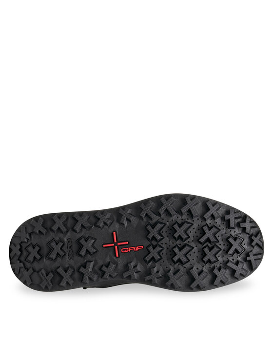 Geox Geox Pārgājienu apavi U Granito + Grip B A U56FZD 04550 C9999 Melns