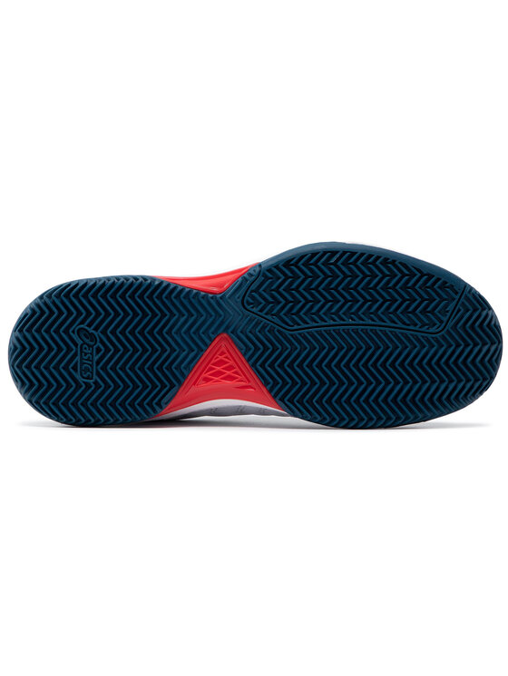 Asics Asics Čevlji za tenis Gel-Dedicate 6 Clay 1041A080 Bela